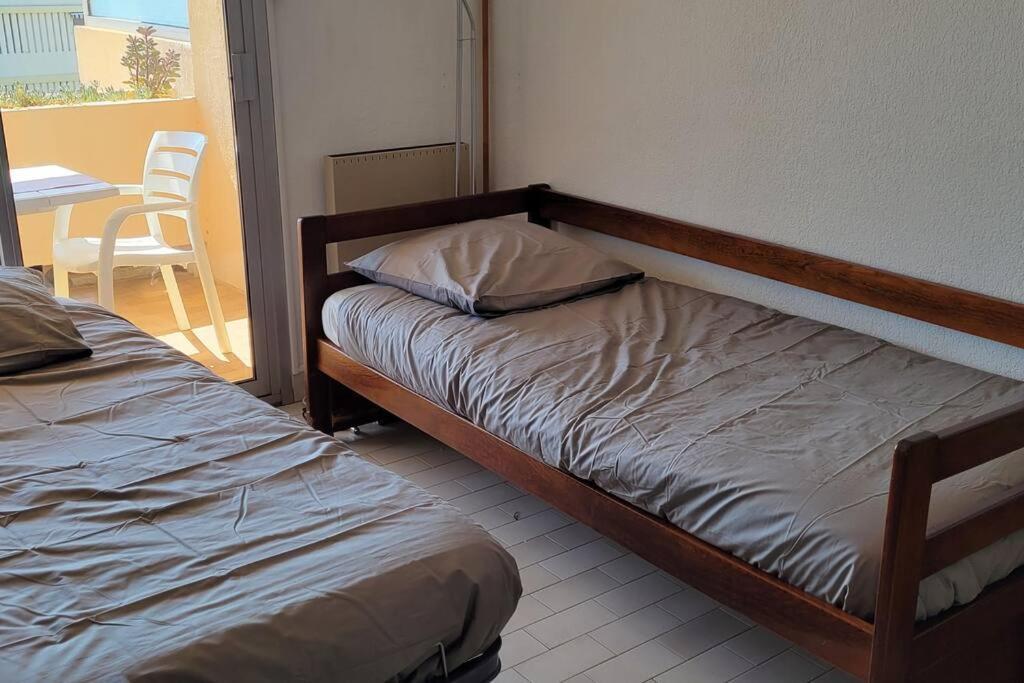 T2 Vue Mer Dans Residence Calme / T2 Sea View In A Quiet Residence Bandol Exterior foto